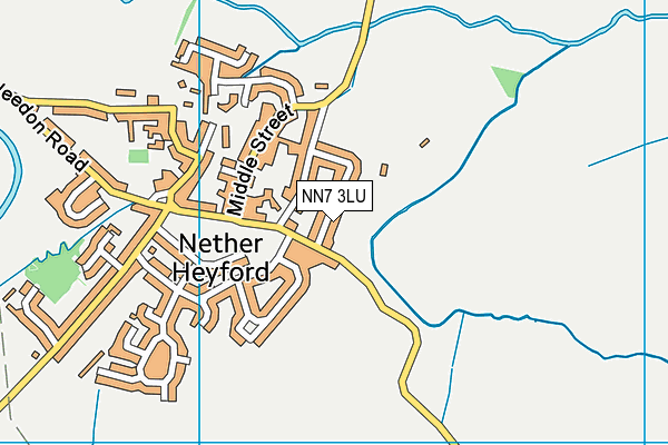 NN7 3LU map - OS VectorMap District (Ordnance Survey) NN7 3LU map - OS VectorMap District (Ordnance Survey)
