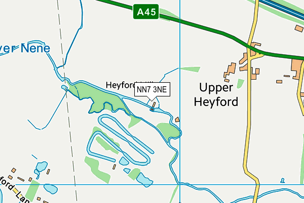 NN7 3NE map - OS VectorMap District (Ordnance Survey) NN7 3NE map - OS VectorMap District (Ordnance Survey)