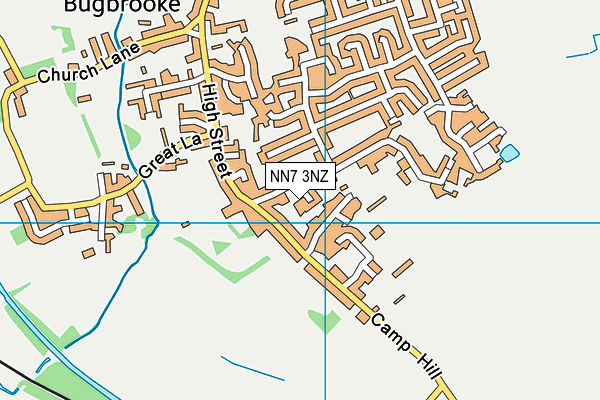 NN7 3NZ map - OS VectorMap District (Ordnance Survey) NN7 3NZ map - OS VectorMap District (Ordnance Survey)