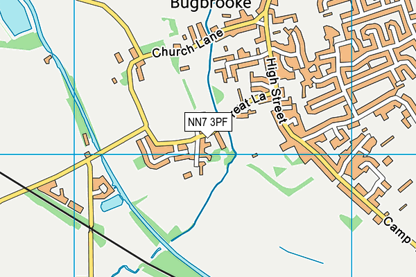 NN7 3PF map - OS VectorMap District (Ordnance Survey) NN7 3PF map - OS VectorMap District (Ordnance Survey)