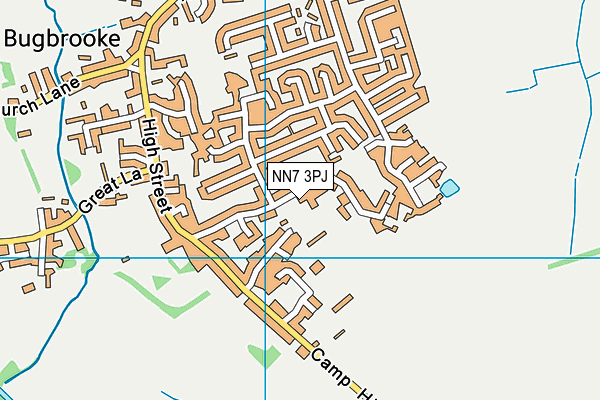 NN7 3PJ map - OS VectorMap District (Ordnance Survey) NN7 3PJ map - OS VectorMap District (Ordnance Survey)