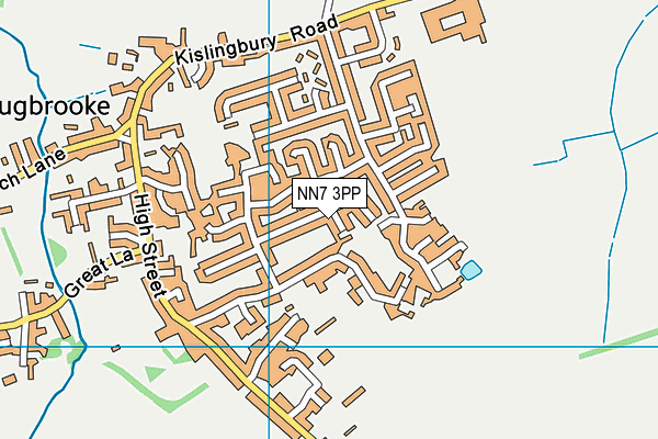 NN7 3PP map - OS VectorMap District (Ordnance Survey) NN7 3PP map - OS VectorMap District (Ordnance Survey)