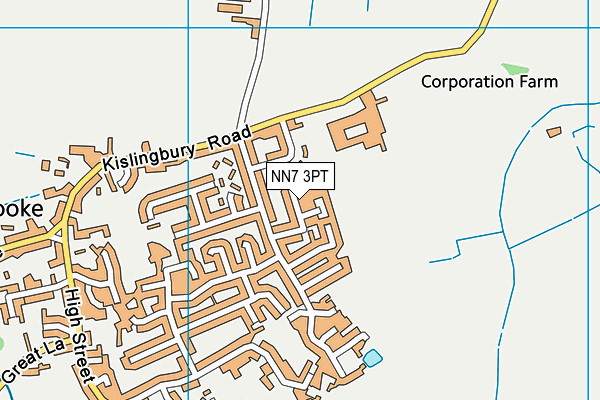 NN7 3PT map - OS VectorMap District (Ordnance Survey) NN7 3PT map - OS VectorMap District (Ordnance Survey)