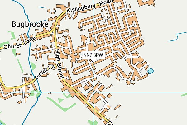NN7 3PW map - OS VectorMap District (Ordnance Survey) NN7 3PW map - OS VectorMap District (Ordnance Survey)