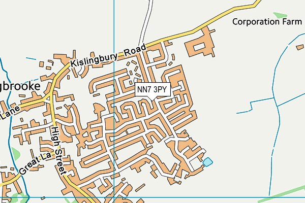 NN7 3PY map - OS VectorMap District (Ordnance Survey) NN7 3PY map - OS VectorMap District (Ordnance Survey)