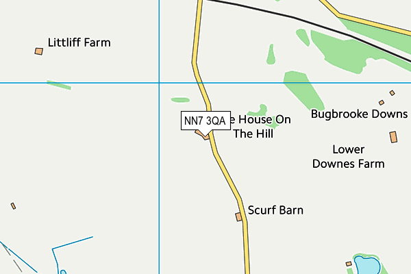 NN7 3QA map - OS VectorMap District (Ordnance Survey) NN7 3QA map - OS VectorMap District (Ordnance Survey)