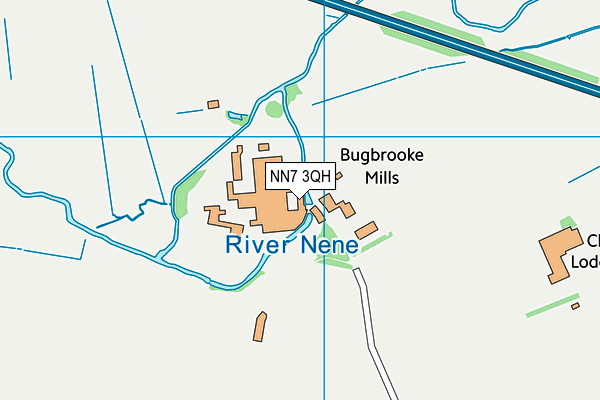 NN7 3QH map - OS VectorMap District (Ordnance Survey) NN7 3QH map - OS VectorMap District (Ordnance Survey)
