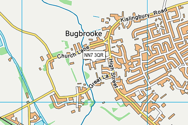NN7 3QR map - OS VectorMap District (Ordnance Survey) NN7 3QR map - OS VectorMap District (Ordnance Survey)