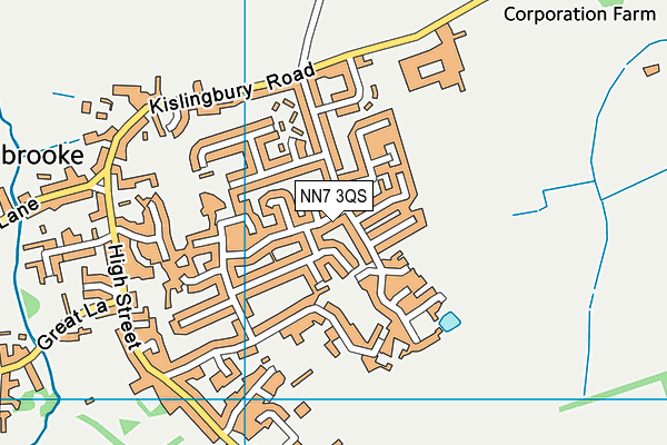 NN7 3QS map - OS VectorMap District (Ordnance Survey) NN7 3QS map - OS VectorMap District (Ordnance Survey)