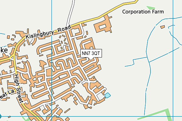 NN7 3QT map - OS VectorMap District (Ordnance Survey) NN7 3QT map - OS VectorMap District (Ordnance Survey)