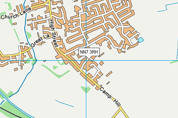 NN7 3RH map - OS VectorMap District (Ordnance Survey) NN7 3RH map - OS VectorMap District (Ordnance Survey)