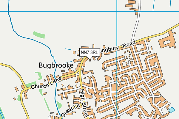 NN7 3RL map - OS VectorMap District (Ordnance Survey) NN7 3RL map - OS VectorMap District (Ordnance Survey)