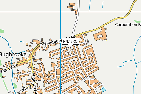 NN7 3RQ map - OS VectorMap District (Ordnance Survey) NN7 3RQ map - OS VectorMap District (Ordnance Survey)