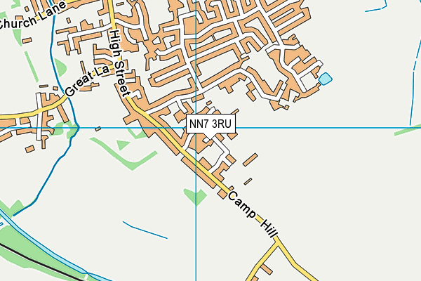 NN7 3RU map - OS VectorMap District (Ordnance Survey) NN7 3RU map - OS VectorMap District (Ordnance Survey)