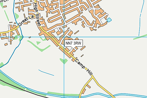 NN7 3RW map - OS VectorMap District (Ordnance Survey) NN7 3RW map - OS VectorMap District (Ordnance Survey)
