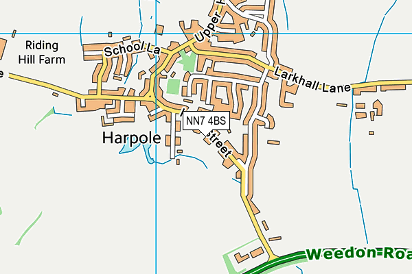 NN7 4BS map - OS VectorMap District (Ordnance Survey) NN7 4BS map - OS VectorMap District (Ordnance Survey)