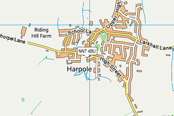 NN7 4BU map - OS VectorMap District (Ordnance Survey) NN7 4BU map - OS VectorMap District (Ordnance Survey)