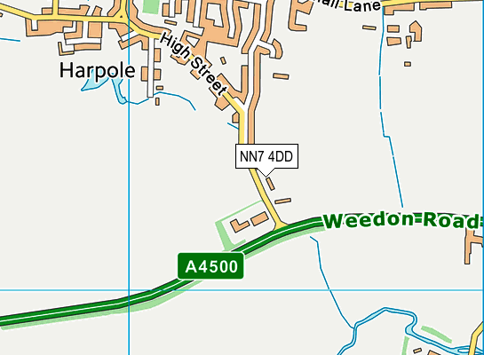 NN7 4DD map - OS VectorMap District (Ordnance Survey) NN7 4DD map - OS VectorMap District (Ordnance Survey)