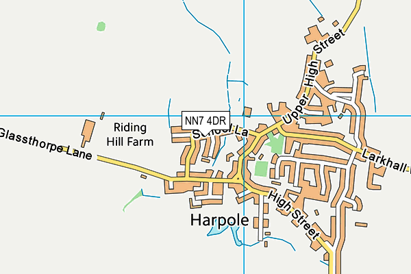 NN7 4DR map - OS VectorMap District (Ordnance Survey) NN7 4DR map - OS VectorMap District (Ordnance Survey)