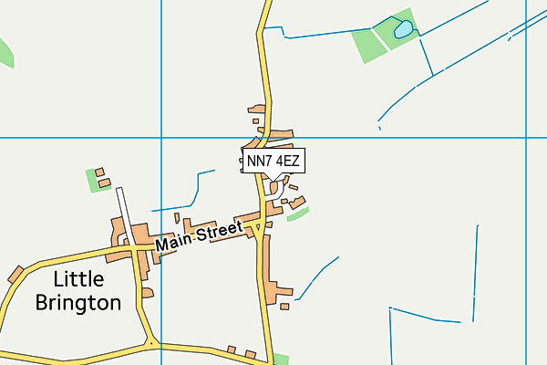 NN7 4EZ map - OS VectorMap District (Ordnance Survey) NN7 4EZ map - OS VectorMap District (Ordnance Survey)