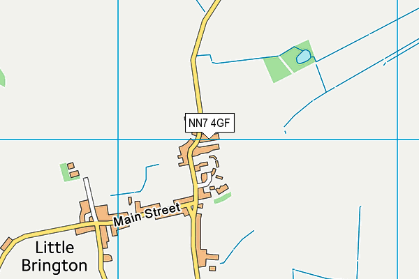 NN7 4GF map - OS VectorMap District (Ordnance Survey) NN7 4GF map - OS VectorMap District (Ordnance Survey)