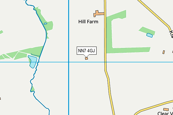 NN7 4GJ map - OS VectorMap District (Ordnance Survey) NN7 4GJ map - OS VectorMap District (Ordnance Survey)