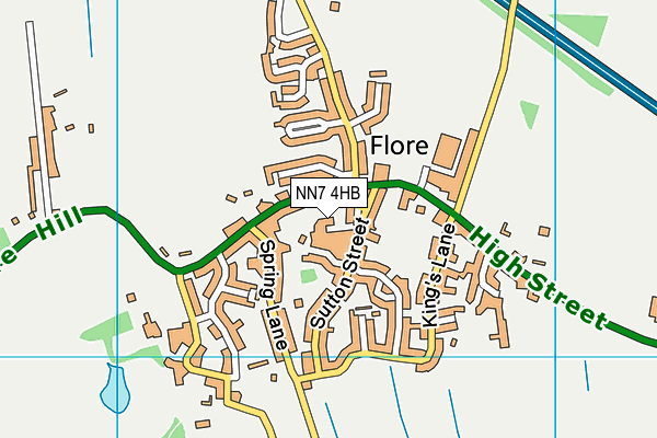 NN7 4HB map - OS VectorMap District (Ordnance Survey) NN7 4HB map - OS VectorMap District (Ordnance Survey)
