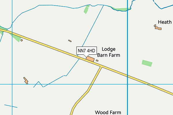 NN7 4HD map - OS VectorMap District (Ordnance Survey) NN7 4HD map - OS VectorMap District (Ordnance Survey)