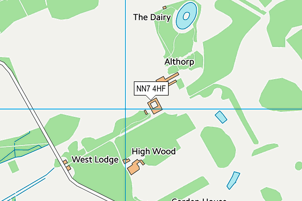 NN7 4HF map - OS VectorMap District (Ordnance Survey) NN7 4HF map - OS VectorMap District (Ordnance Survey)