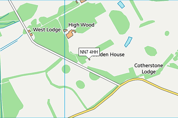 NN7 4HH map - OS VectorMap District (Ordnance Survey) NN7 4HH map - OS VectorMap District (Ordnance Survey)