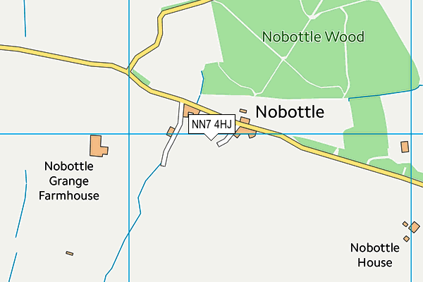 NN7 4HJ map - OS VectorMap District (Ordnance Survey) NN7 4HJ map - OS VectorMap District (Ordnance Survey)
