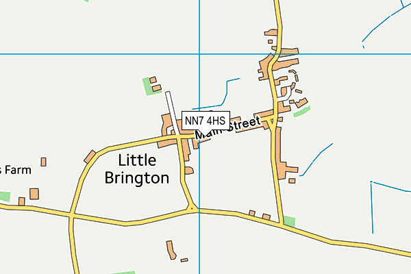 NN7 4HS map - OS VectorMap District (Ordnance Survey) NN7 4HS map - OS VectorMap District (Ordnance Survey)