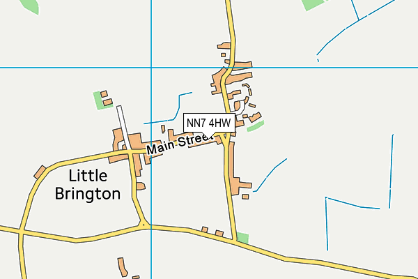 NN7 4HW map - OS VectorMap District (Ordnance Survey) NN7 4HW map - OS VectorMap District (Ordnance Survey)