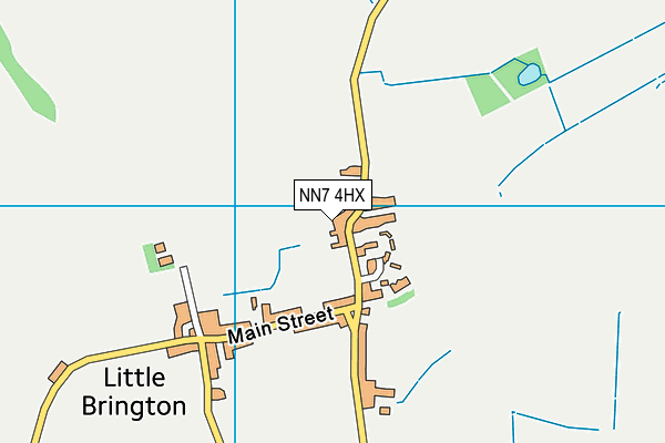 NN7 4HX map - OS VectorMap District (Ordnance Survey) NN7 4HX map - OS VectorMap District (Ordnance Survey)