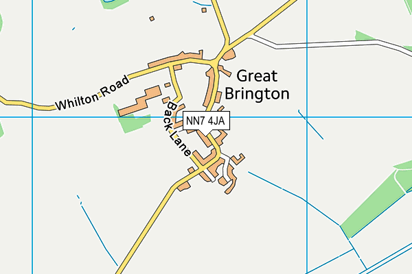 NN7 4JA map - OS VectorMap District (Ordnance Survey) NN7 4JA map - OS VectorMap District (Ordnance Survey)
