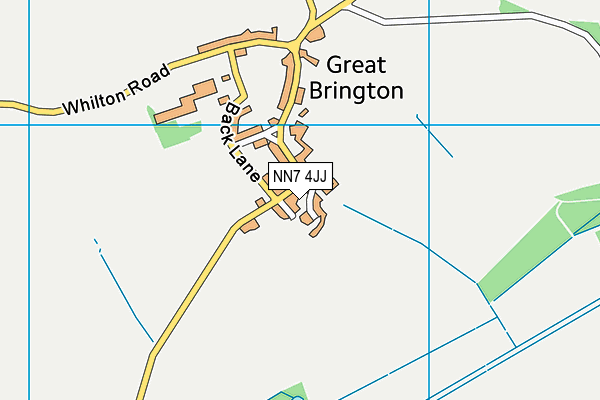 NN7 4JJ map - OS VectorMap District (Ordnance Survey)