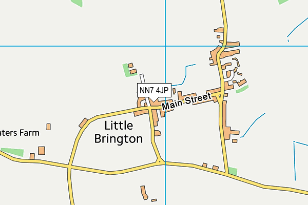 NN7 4JP map - OS VectorMap District (Ordnance Survey) NN7 4JP map - OS VectorMap District (Ordnance Survey)