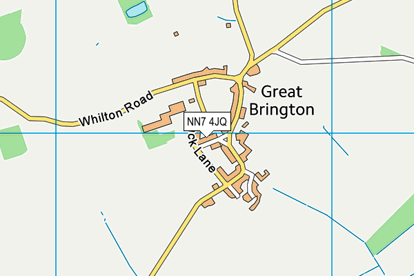 NN7 4JQ map - OS VectorMap District (Ordnance Survey)