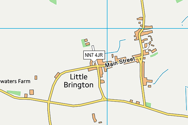 NN7 4JR map - OS VectorMap District (Ordnance Survey)