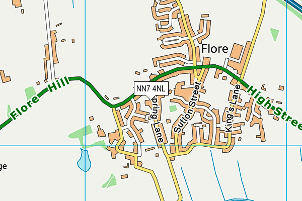NN7 4NL map - OS VectorMap District (Ordnance Survey) NN7 4NL map - OS VectorMap District (Ordnance Survey)