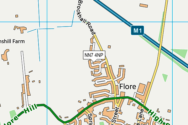NN7 4NP map - OS VectorMap District (Ordnance Survey) NN7 4NP map - OS VectorMap District (Ordnance Survey)