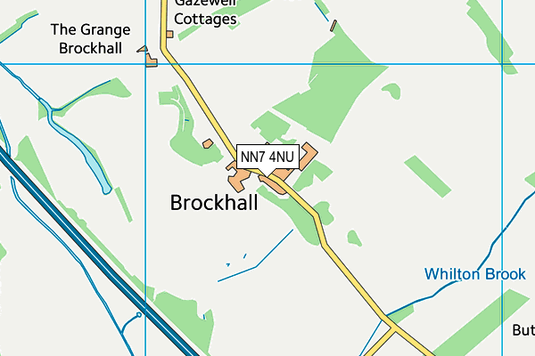 NN7 4NU map - OS VectorMap District (Ordnance Survey) NN7 4NU map - OS VectorMap District (Ordnance Survey)