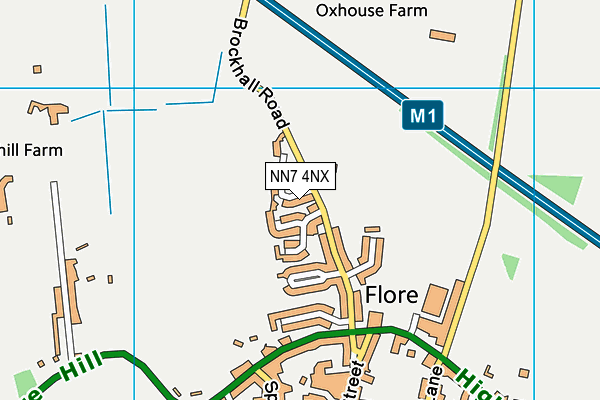 NN7 4NX map - OS VectorMap District (Ordnance Survey) NN7 4NX map - OS VectorMap District (Ordnance Survey)