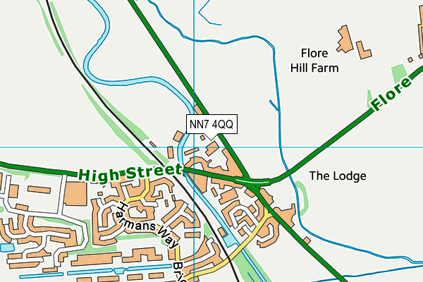 NN7 4QQ map - OS VectorMap District (Ordnance Survey) NN7 4QQ map - OS VectorMap District (Ordnance Survey)