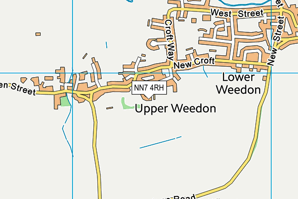 NN7 4RH map - OS VectorMap District (Ordnance Survey) NN7 4RH map - OS VectorMap District (Ordnance Survey)