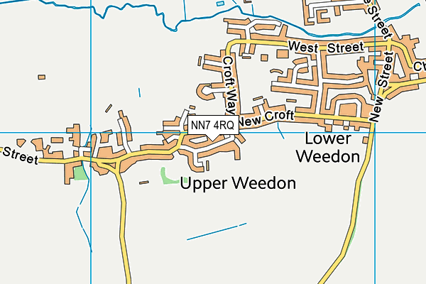 NN7 4RQ map - OS VectorMap District (Ordnance Survey) NN7 4RQ map - OS VectorMap District (Ordnance Survey)