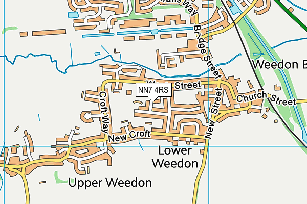 NN7 4RS map - OS VectorMap District (Ordnance Survey) NN7 4RS map - OS VectorMap District (Ordnance Survey)