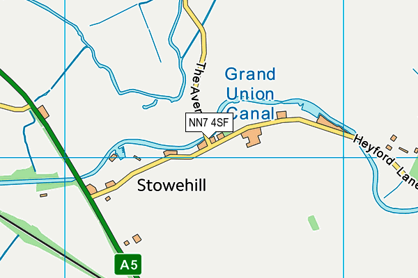 NN7 4SF map - OS VectorMap District (Ordnance Survey) NN7 4SF map - OS VectorMap District (Ordnance Survey)