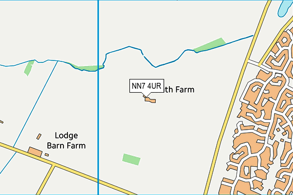 NN7 4UR map - OS VectorMap District (Ordnance Survey) NN7 4UR map - OS VectorMap District (Ordnance Survey)