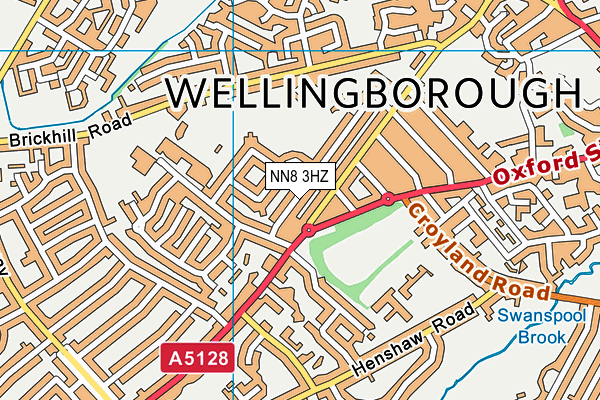 NN8 3HZ map - OS VectorMap District (Ordnance Survey) NN8 3HZ map - OS VectorMap District (Ordnance Survey)